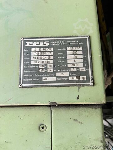 Spotting press Reis TUS 125 OK-100