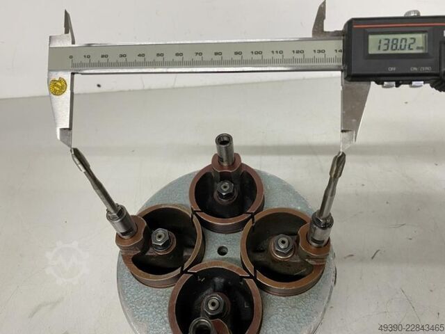 4-spindlig borrhuvud, justerbart flerspindelborrhuvud Hahn+Kolb V 604 G
