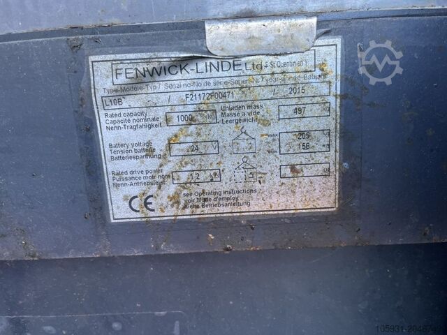 Fodgængerstabler Linde L10