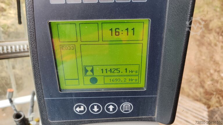 Demolition Excavator Liebherr R 954 B with long demolition boom (28m), standard boom and bucket