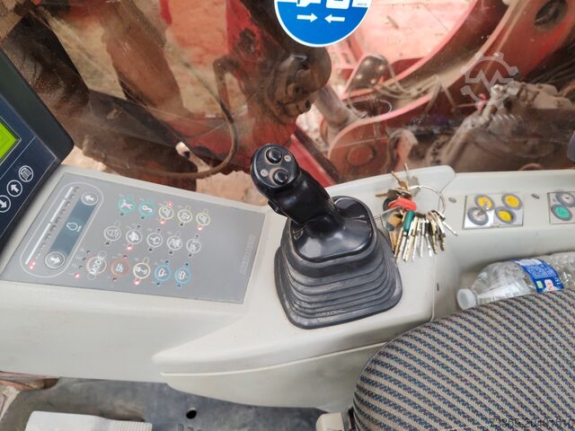 Demolition Excavator Liebherr R 954 B with long demolition boom (28m), standard boom and bucket