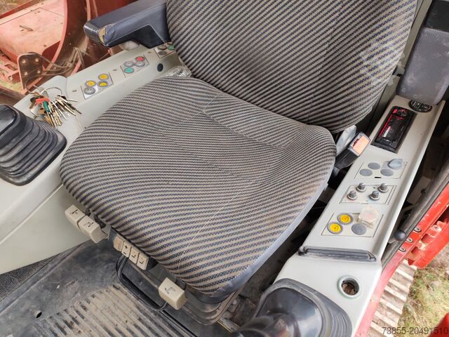 Demolition Excavator Liebherr R 954 B with long demolition boom (28m), standard boom and bucket