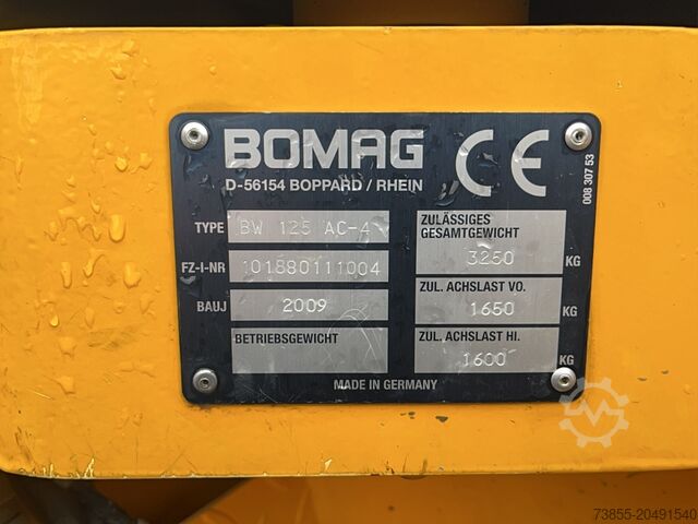 Roller gabungan Bomag BW 125 AC-4