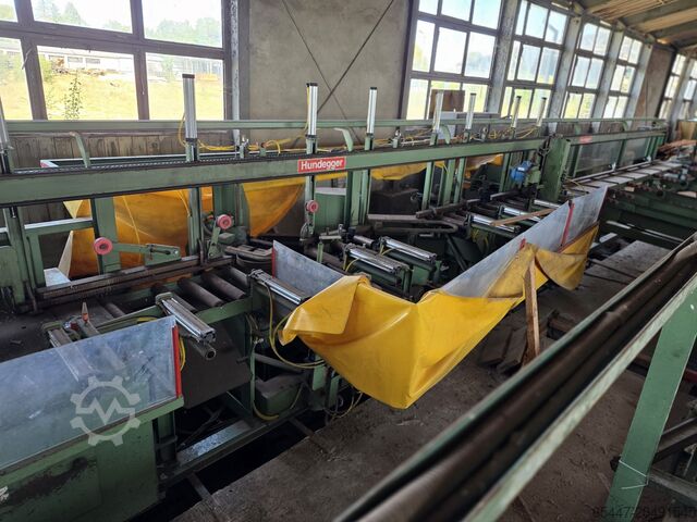 Through-feed machining center Hundegger p10