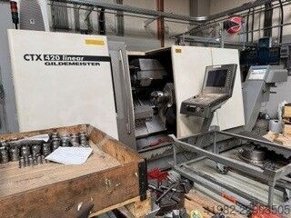 CNC turning and milling center Gildemeister CTX 420 V6 Linear
