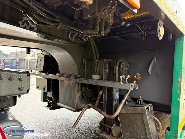 Semi low loader Broshuis UOPLYST 2x Stuuras, Uitschuifbaar,