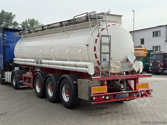 Semirreboque silo FELDBINDER FFB TSA 23.3-1 Silo - Chemie, gummiert ADR FL AT