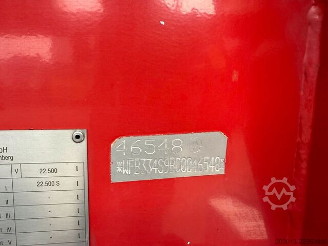 Semirreboque silo FELDBINDER FFB TSA 23.3-1 Silo - Chemie, gummiert ADR FL AT
