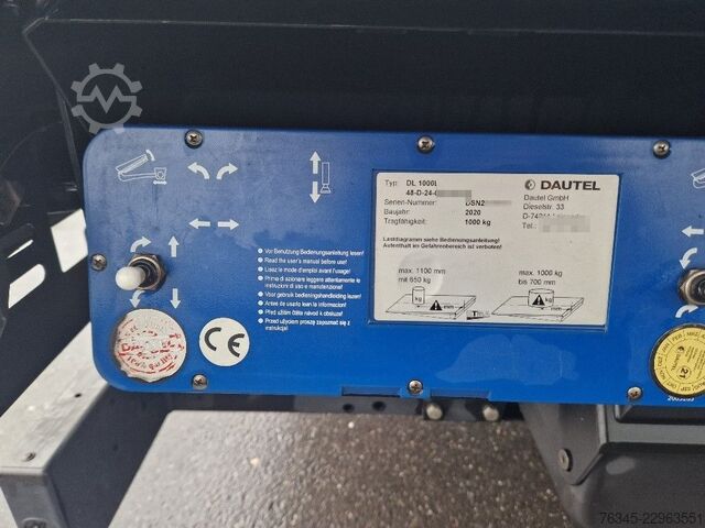 Transporter mit Koffer IVECO Eurocargo 75E190 Luft, LBW,