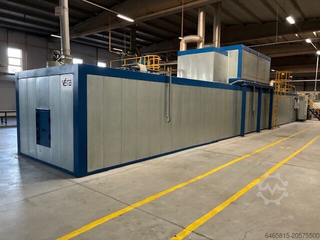 Gazlı yaş emaye kaplama ve kurutma tesisi E.İ.C 4500/11