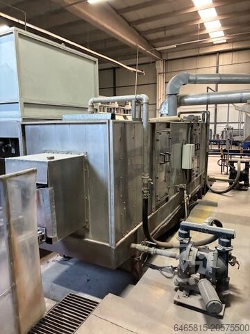 Gazlı yaş emaye kaplama ve kurutma tesisi E.İ.C 4500/11