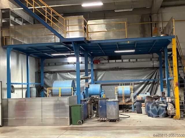 Gazlı yaş emaye kaplama ve kurutma tesisi E.İ.C 4500/11