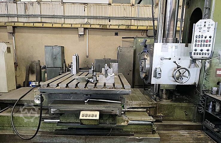 Horizontálna vyvrtávačka a frézka Scharmann FB 100 Opticut