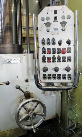 Horizontálna vyvrtávačka a frézka Scharmann FB 100 Opticut