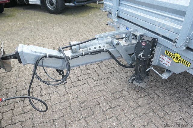 Trosmjerni kiperski prikolica HUMBAUR HTK 135024 L, Tieflader, Rampen, Verzinkt, 13to.