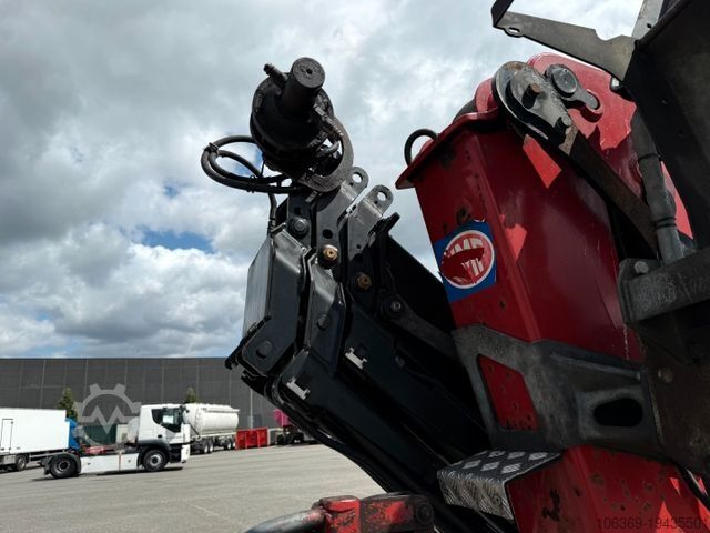 Truck mounted crane  HMF 1820 K4 Remote control / Kran / Crane