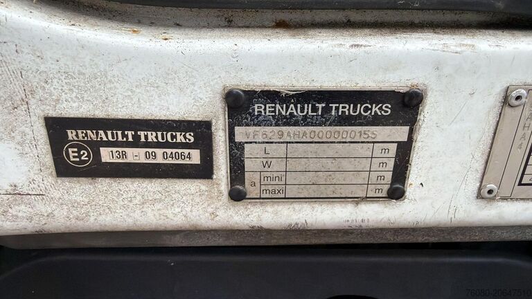 Mala Renault Premium 320 (BOITE MANUELLE / CAMION FRANCAIS /...