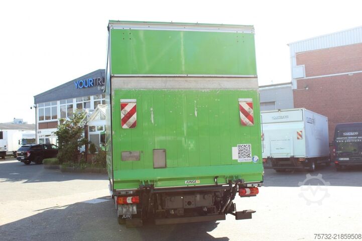 Gardinsidad skåpbil Mercedes-Benz Atego 1221 E6  Schiebeplane 6,12m LBW ACC Klima