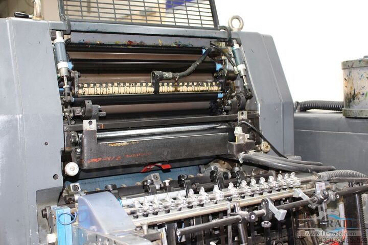 Dvoubarvový ofsetový tiskový stroj Heidelberg GTOZP-52+ N+P