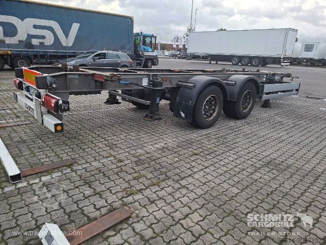 Remolque con chasis intercambiable Schmitz Cargobull Zentralachsanhänger Wechselfahrgestell Maxiausführ