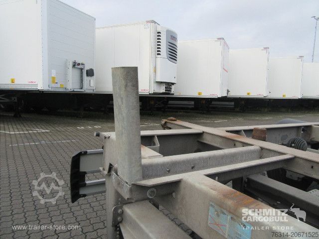 Remolque con chasis intercambiable Schmitz Cargobull Zentralachsanhänger Wechselfahrgestell Maxiausführ