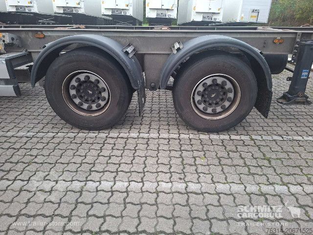 Wissellaadbak-oplegger Schmitz Cargobull Zentralachsanhänger Wechselfahrgestell Maxiausführ