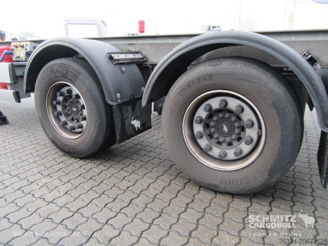 Remolque con chasis intercambiable Schmitz Cargobull Zentralachsanhänger Wechselfahrgestell Maxiausführ