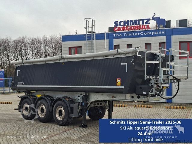 Damperli yarı römork Schmitz Cargobull Tipper Alu-square sided body
