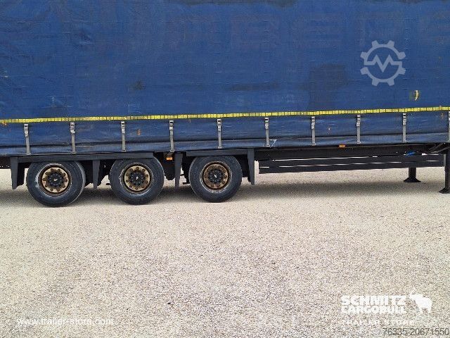 Brandalı açık yarı römork Schmitz Cargobull Curtainsider Mega