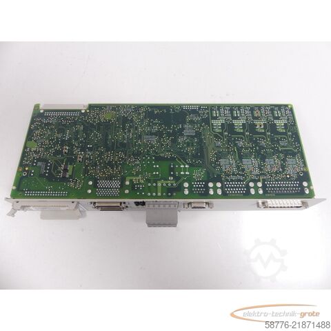 Komponens Siemens 6SN1118-0DJ21-0AA1 Regelungseinschub SIMODRIVE Version B SN:T-V82005550