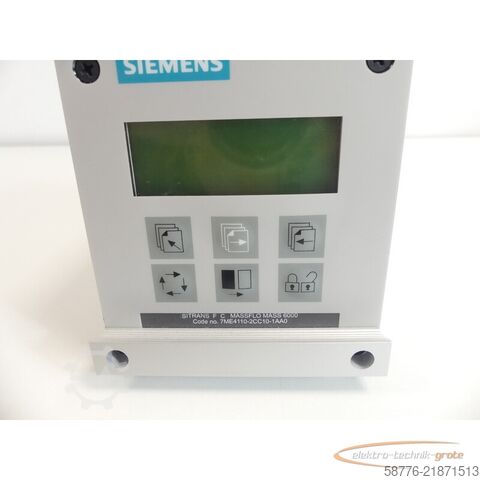 Komponenta Siemens 7ME4110-2CC10-1AA0 SITRANS F C MASS 6000 SN 190919N406 -neuwertig!-