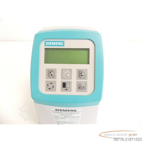 Componente Siemens 7ME6910-1AA10-1AA0 SITRANS F M MAG 5000 SN 649219N467 -!-