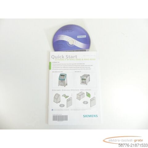 Componente Siemens 7ME6910-1AA10-1AA0 SITRANS F M MAG 5000 SN 649219N467 -!-