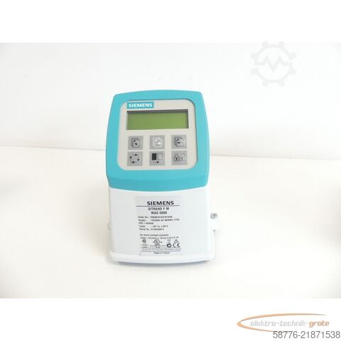 Componente Siemens 7ME6910-1AA10-1AA0 SITRANS F M MAG 5000 SN N1E9240074 -!-