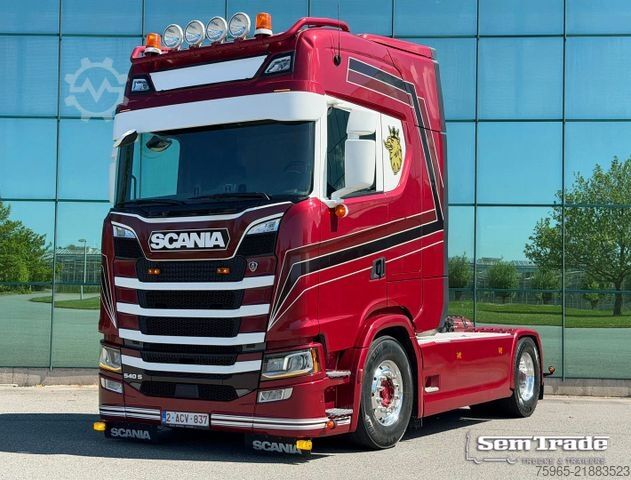Đầu kéo tiêu chuẩn SCANIA S540 NGS FULL OPTIONS PTO + HYDR. ONLY 617.000 K