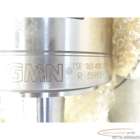 Komponenta GMN GMN TSE 160 - 4000 / 15 Schleifspindel SN:R359839 - ! -