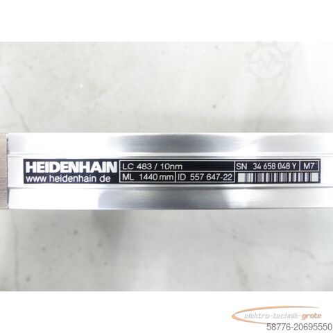 Heidenhain component Heidenhain LC 483/10nm ML 1440 ID 557647-22 + AE LC 4xx ID 559308-05 - ungebr.-