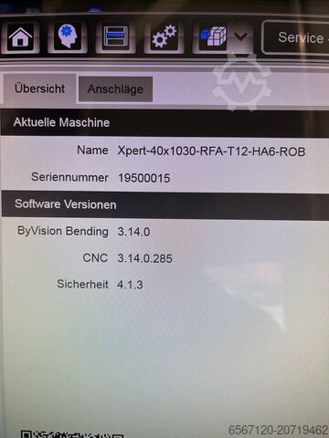 Presse plieuse avec robot de manutention BYSTRONIC + KUKA Xpert 40/1030 + KR10R 1100 sixx