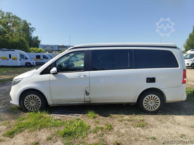 Tractora de carretera estándar Mercedes Marco Polo 250d | 2 Posti Letto | Cucina + Tetto Sollevabi