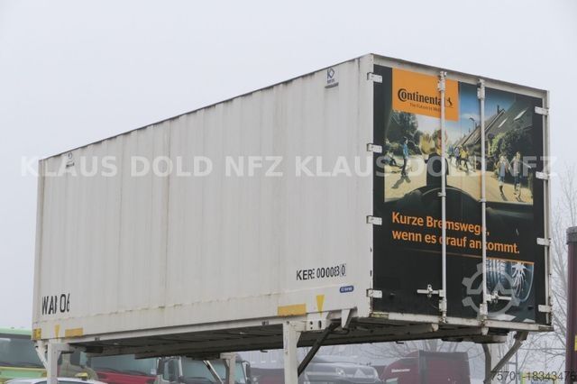 Prikolica za zamjensko tijelo  WKST 745 Wechselbrücke BDF Container 47 m³