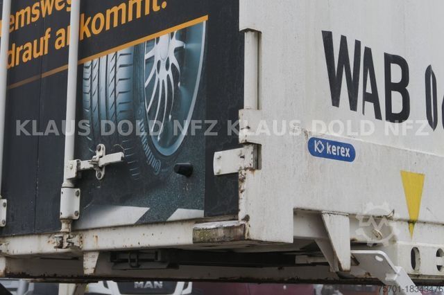 Prikolica za zamjensko tijelo  WKST 745 Wechselbrücke BDF Container 47 m³