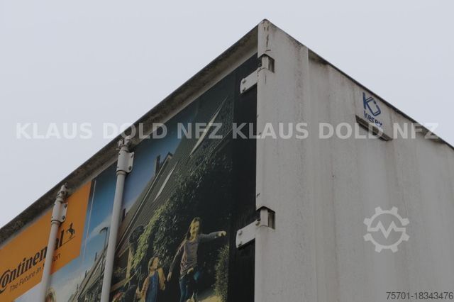 Prikolica za zamjensko tijelo  WKST 745 Wechselbrücke BDF Container 47 m³