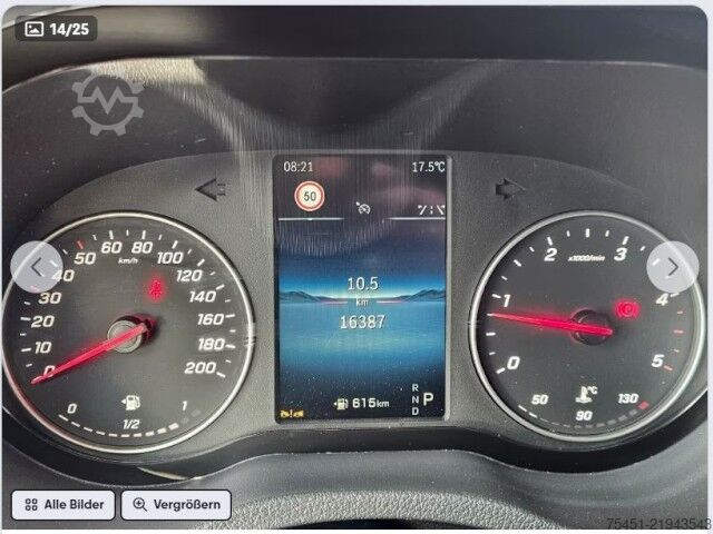 Furgone a tetto alto Mercedes-Benz Sprinter 317 CDi Kasten Mixto RWD L3 AHK