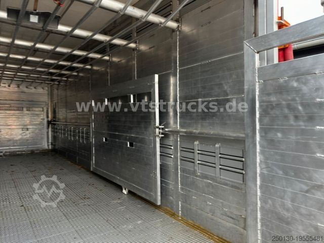 Hestetransporttrailer MENKE-JANZEN 1.Stock Viehanhänger