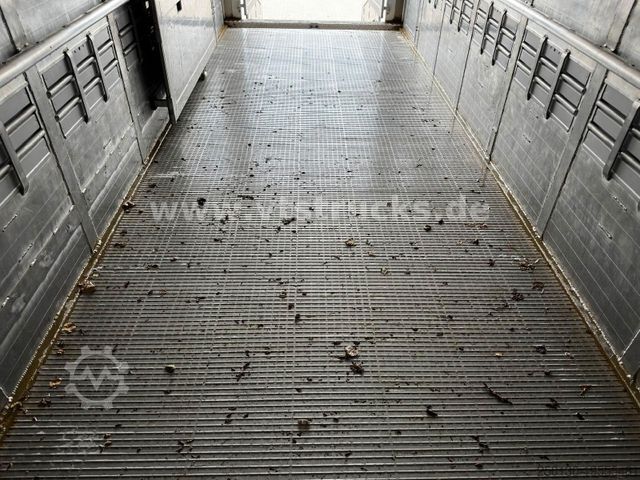 Hestetransporttrailer MENKE-JANZEN 1.Stock Viehanhänger