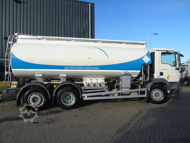 Cisterna MAN TGM 26.340 + 19.000 LITER + 4COMP + 6X2 + MANUAL