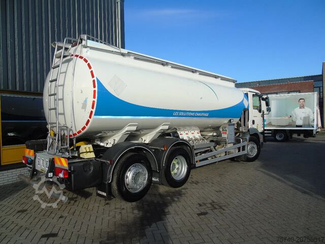 Cisterna MAN TGM 26.340 + 19.000 LITER + 4COMP + 6X2 + MANUAL