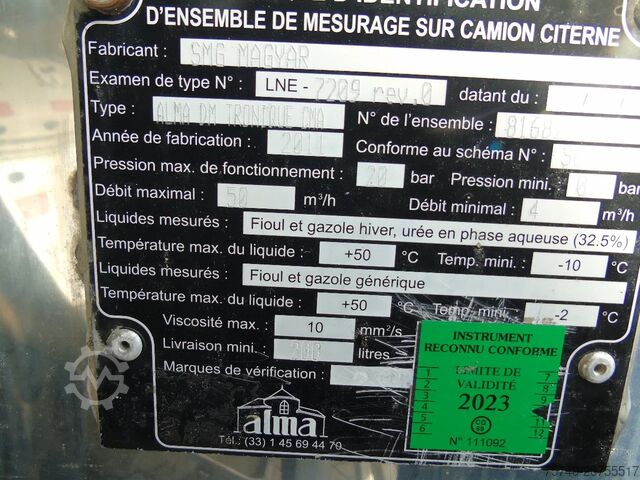 Cisterna MAN TGM 26.340 + 19.000 LITER + 4COMP + 6X2 + MANUAL