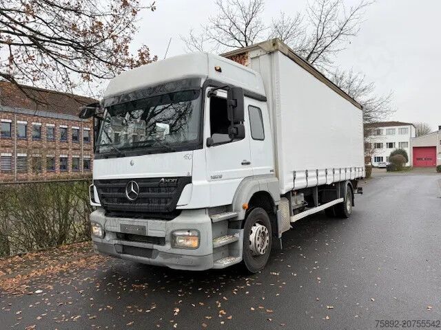 Μουσαμάς Mercedes-Benz Axor 1829 Fahrschule/Pritsche + Plane/Eu4/LBW