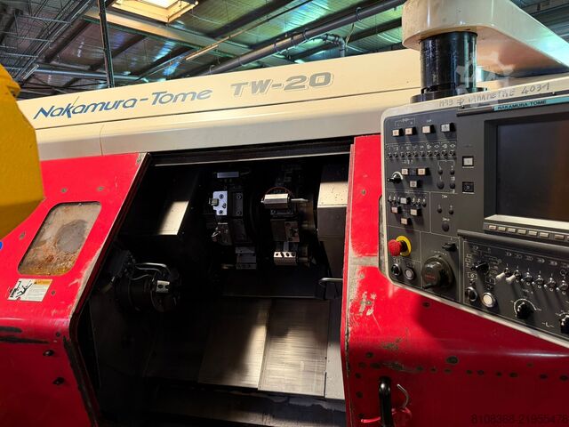 Mesin bubut CNC Nakamura-Tome tw-20